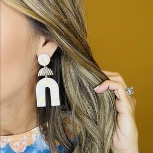 They Golden Arch earrings